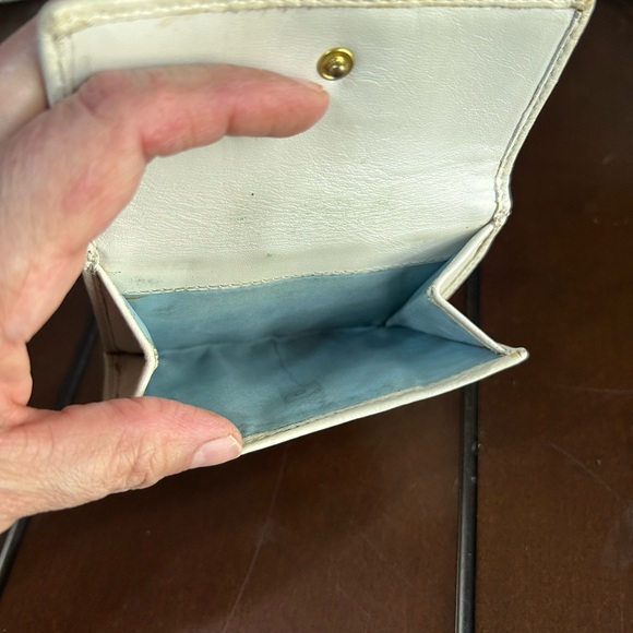 Coach white leather wallet - Picture 3 of 10